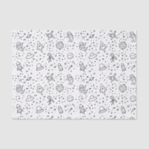 宇宙をテーマにしたティッシュペーパー