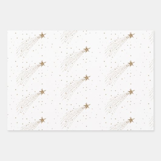 宇宙をテーマにしたラッピング紙セット ラッピングペーパーシート (正面2)