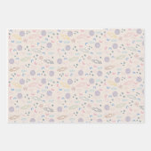 宇宙をテーマにした天文学大事な行事向けギフトラップ ラッピングペーパーシート (正面3)