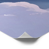 宇宙をテーマにした抽象芸術アート ポスター (角)