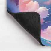 宇宙をテーマにした抽象芸術アート マウスパッド (コーナー)