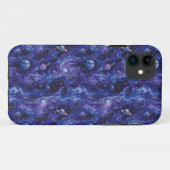 宇宙をテーマにした星と惑星のパターン Case-Mate iPhoneケース (裏面(横))