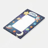 宇宙をテーマにした特別なミツヴァー ポストイット (アングル)