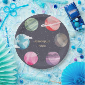 宇宙をテーマにした誕生日パーティー紙プレート ペーパープレート (パーティー)