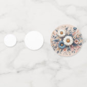 宇宙をデイジーエレガントフローラで変換 コンフェッティ (正面)