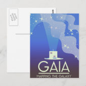 宇宙をマッピングするGAIA ポストカード (正面/裏面)