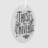 宇宙を信頼する オーナメント (正面)