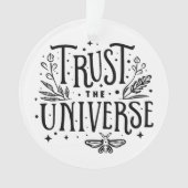 宇宙を信頼する オーナメント (正面)
