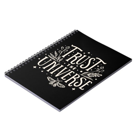 宇宙を信頼する ノートブック (左側)