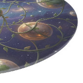 宇宙を包む蔦 カッティングボード (角)