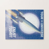 宇宙を巡れ!今日も参加しろ! ジグソーパズル (横)