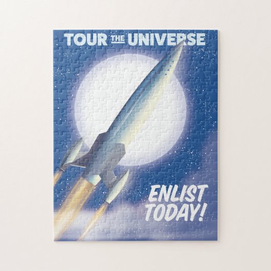 宇宙を巡ろう!今すぐ志願しよう! ジグソーパズル (縦)