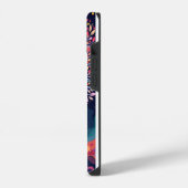 宇宙を彩る輝く樹木 iPhoneケース (左側面)