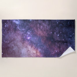 宇宙を感じて。 ビーチタオル