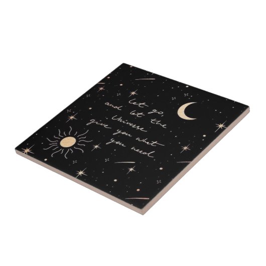 宇宙を手放す タイル (側面)