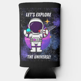 宇宙を探検しよう スリム缶クーラー