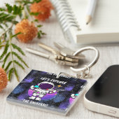 宇宙を探索する キーホルダー (正面右)