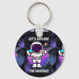 宇宙を探索する キーホルダー