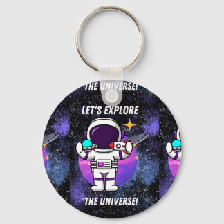 宇宙を探索する キーホルダー