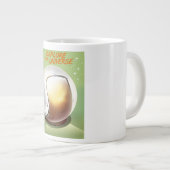 宇宙を探索する ジャンボコーヒーマグカップ (正面右)