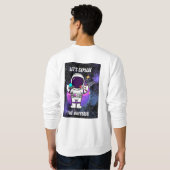 宇宙を探索する スウェットシャツ (裏面フル)