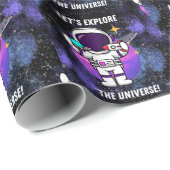 宇宙を探索する ラッピングペーパー (ロールコーナー)
