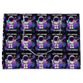 宇宙を探索する ラージペーパーバッグ (正面)