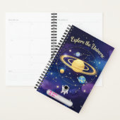 宇宙を探索する – Astronomy Notebook Cover プランナー手帳 (ディスプレー)