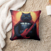 宇宙を揺るがすリフ | 銀河猫の主 クッション (ブランケット)