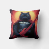 宇宙を揺るがすリフ | 銀河猫の主 クッション (裏面)