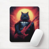 宇宙を揺るがすリフ | 銀河猫の主 マウスパッド (マウス)