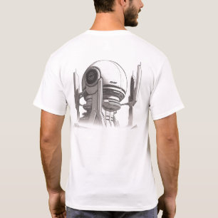 宇宙を横断するSF Tシャツ01 A Back Tシャツ