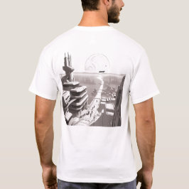 宇宙を横断するSF Tシャツ02 Aバック Tシャツ