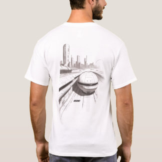 宇宙を横断するSF Tシャツ02 Fバック Tシャツ
