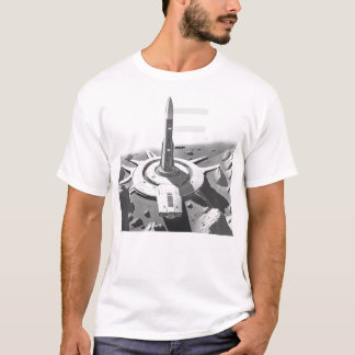 宇宙を横断するSF Tシャツ03 Eフロント Tシャツ
