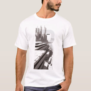宇宙を横断するSF Tシャツ03 G正面 Tシャツ