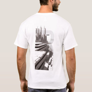 宇宙を横断するSF Tシャツ03 Hバック Tシャツ