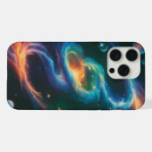 宇宙を渦巻く銀河の輝き – 宇宙柄のスマホケース iPhoneケース (裏面横)