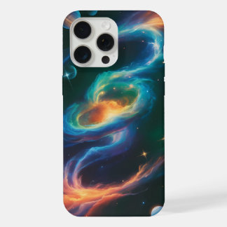宇宙を渦巻く銀河の輝き – 宇宙柄のスマホケース iPhone 15 PRO MAXケース