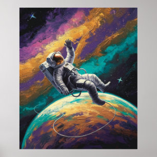 宇宙を漂う ポスター