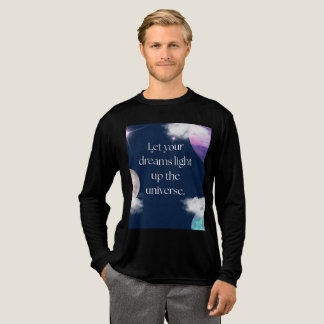 宇宙を照らす夢 – ひらめき トライブレンドＴシャツ