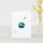 宇宙を超えたカード カード (黄色い花)