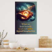 宇宙を軽く持つこと ポスター (キッチン)