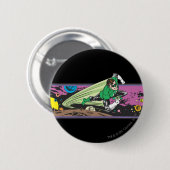 宇宙を通る緑のランタンの競争 缶バッジ (正面&裏面)