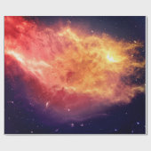 宇宙を駆ける太陽の炎 ラッピングペーパー (フラット)