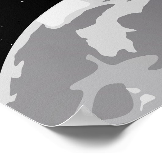 宇宙アウトウォールアート ポスター (角)