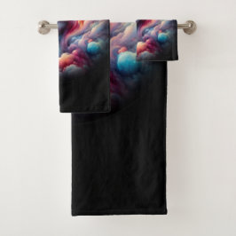 宇宙アウラの髪をした人 バスタオルセット
