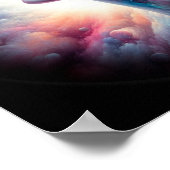 宇宙アウラの髪をした人 ポスター (角)