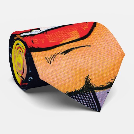 宇宙アクション#2ヴィンテージSci Fi漫画ブック ネクタイ (ロール)