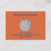 宇宙アドベンチャーこの宇宙船のデザインは出ている コーリングカード (裏面)